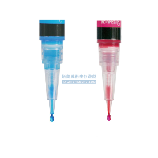 4UAD 筆型螺絲膠 蓝色/红色 4UAD 筆型螺絲膠 蓝色/红色