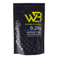 WB 6mm 精密研磨 0.20g-0.25g 黑色 / 夜光綠 / 夜光紅 1kg/包 BB彈 WB 6mm 精密研磨 0.20g-0.25g 黑色 / 夜光綠 / 夜光紅 1kg/包 BB彈