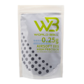 WB 6mm 精密研磨 0.20g-0.25g 黑色 / 夜光綠 / 夜光紅 1kg/包 BB彈 WB 6mm 精密研磨 0.20g-0.25g 黑色 / 夜光綠 / 夜光紅 1kg/包 BB彈