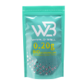 WB 6mm 精密研磨 環保彈 0.20g-0.32g 白色 / 夜光綠 1kg/包 BB彈 WB 6mm 精密研磨 環保彈 0.20g-0.32g 白色 / 夜光綠 1kg/包 BB彈