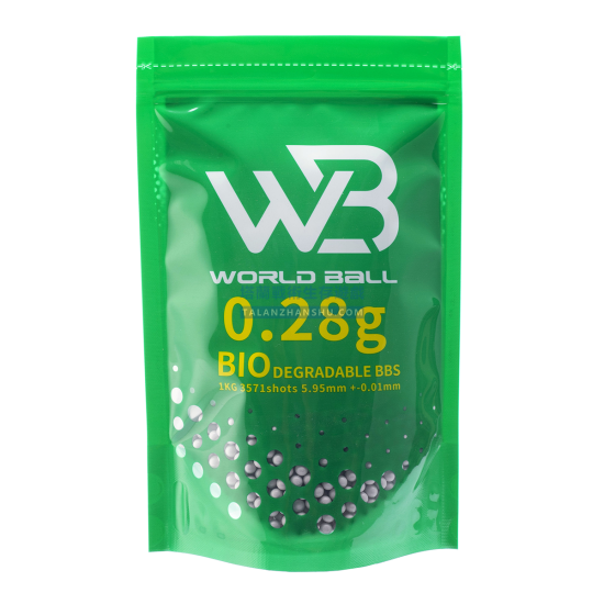 WB 6mm 精密研磨 環保彈 0.20g-0.32g 白色 / 夜光綠 1kg/包 BB彈 WB 6mm 精密研磨 環保彈 0.20g-0.32g 白色 / 夜光綠 1kg/包 BB彈
