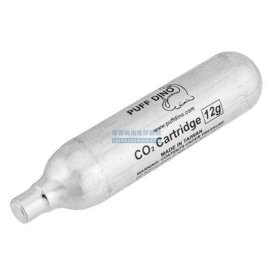 恐龍 CO2小鋼瓶 12g/支 盒裝50支 恐龍 CO2小鋼瓶 12g/支 盒裝50支