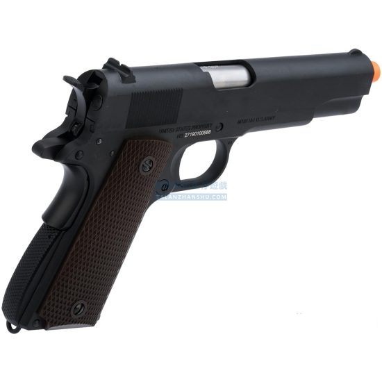AW 柯特 授權 M1911A1 深刻版 CO2/瓦斯 後座力手槍 (顏色:銀/黑) AW 柯特 授權 M1911A1 深刻版 CO2/瓦斯 後座力手槍 (顏色:銀/黑)
