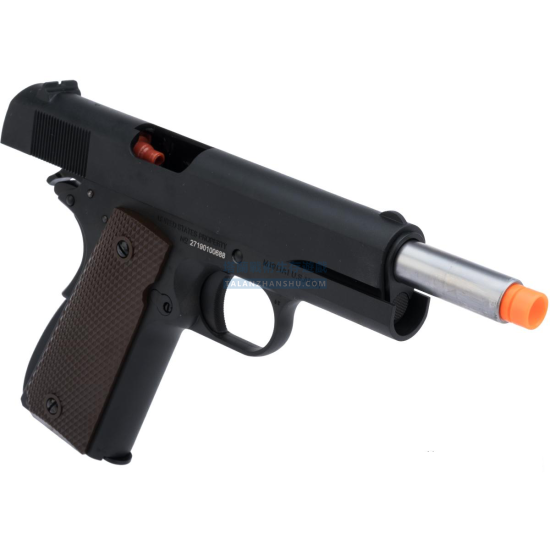 AW 柯特 授權 M1911A1 深刻版 CO2/瓦斯 後座力手槍 (顏色:銀/黑) AW 柯特 授權 M1911A1 深刻版 CO2/瓦斯 後座力手槍 (顏色:銀/黑)