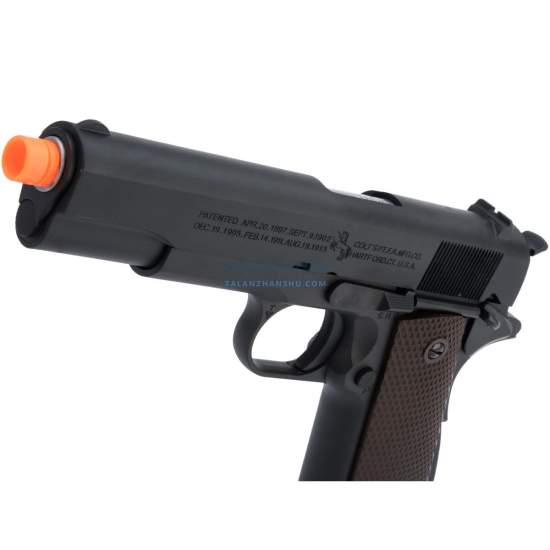 AW 柯特 授權 M1911A1 深刻版 CO2/瓦斯 後座力手槍 (顏色:銀/黑) AW 柯特 授權 M1911A1 深刻版 CO2/瓦斯 後座力手槍 (顏色:銀/黑)