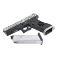 AW Glock VX0101 蜂巢版 雙系統 克拉克 GBB 手槍 (銀色/黑色) AW Glock VX0101 蜂巢版 雙系統 克拉克 GBB 手槍 (銀色/黑色)