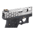 AW Glock VX0101 蜂巢版 雙系統 克拉克 GBB 手槍 (銀色/黑色) AW Glock VX0101 蜂巢版 雙系統 克拉克 GBB 手槍 (銀色/黑色)