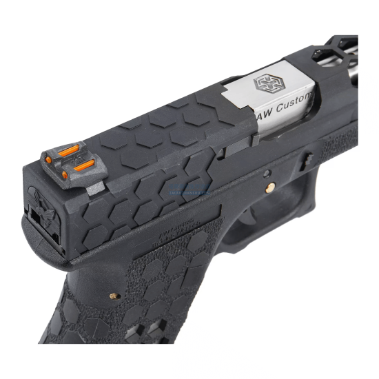 AW Glock VX0101 蜂巢版 雙系統 克拉克 GBB 手槍 (銀色/黑色) AW Glock VX0101 蜂巢版 雙系統 克拉克 GBB 手槍 (銀色/黑色)
