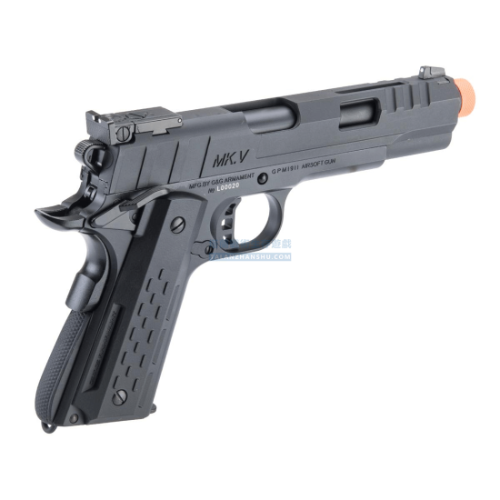 G&G GX45 MkV 瓦斯 反沖後座力 氣槍手槍(顏色:黑色) G&G GX45 MkV 瓦斯 反沖後座力 氣槍手槍(顏色:黑色)