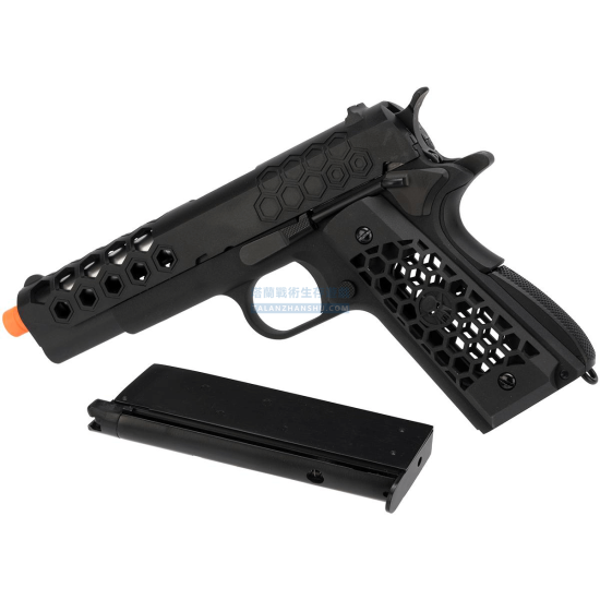 WE 1911 六角切割 蜂巢版 2代 後座力氣槍手槍 WE 1911 六角切割 蜂巢版 2代 後座力氣槍手槍