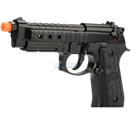 WE 六邊形蜂巢版 M92A1 全金屬 後座力 氣槍手槍(顏色:黑色/銀色/雙色) WE 六邊形蜂巢版 M92A1 全金屬 後座力 氣槍手槍(顏色:黑色/銀色/雙色)