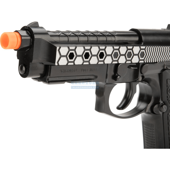 WE 六邊形蜂巢版 M92A1 全金屬 後座力 氣槍手槍(顏色:黑色/銀色/雙色) WE 六邊形蜂巢版 M92A1 全金屬 後座力 氣槍手槍(顏色:黑色/銀色/雙色)