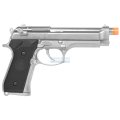 WE 全金屬 M9 重型氣槍 GBB 專業訓練手槍(顏色:銀色) WE 全金屬 M9 重型氣槍 GBB 專業訓練手槍(顏色:銀色)