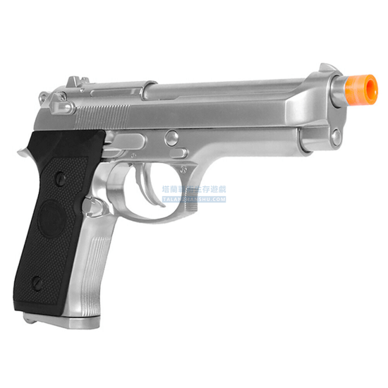 WE 全金屬 M9 重型氣槍 GBB 專業訓練手槍(顏色:銀色) WE 全金屬 M9 重型氣槍 GBB 專業訓練手槍(顏色:銀色)